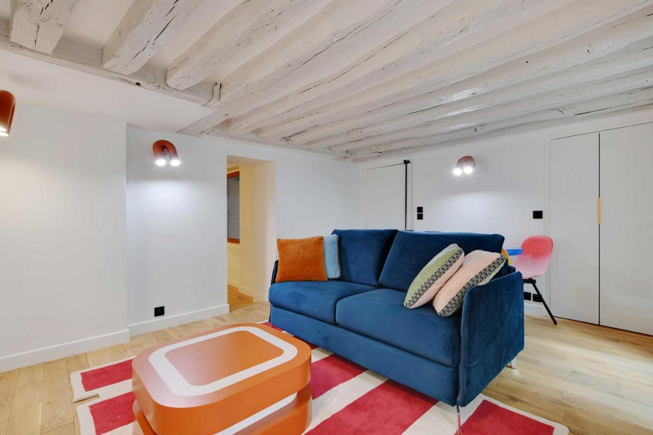 Joyful Apartment - 2Br-6P - Louvre-Rivoli ปารีส ภายนอก รูปภาพ