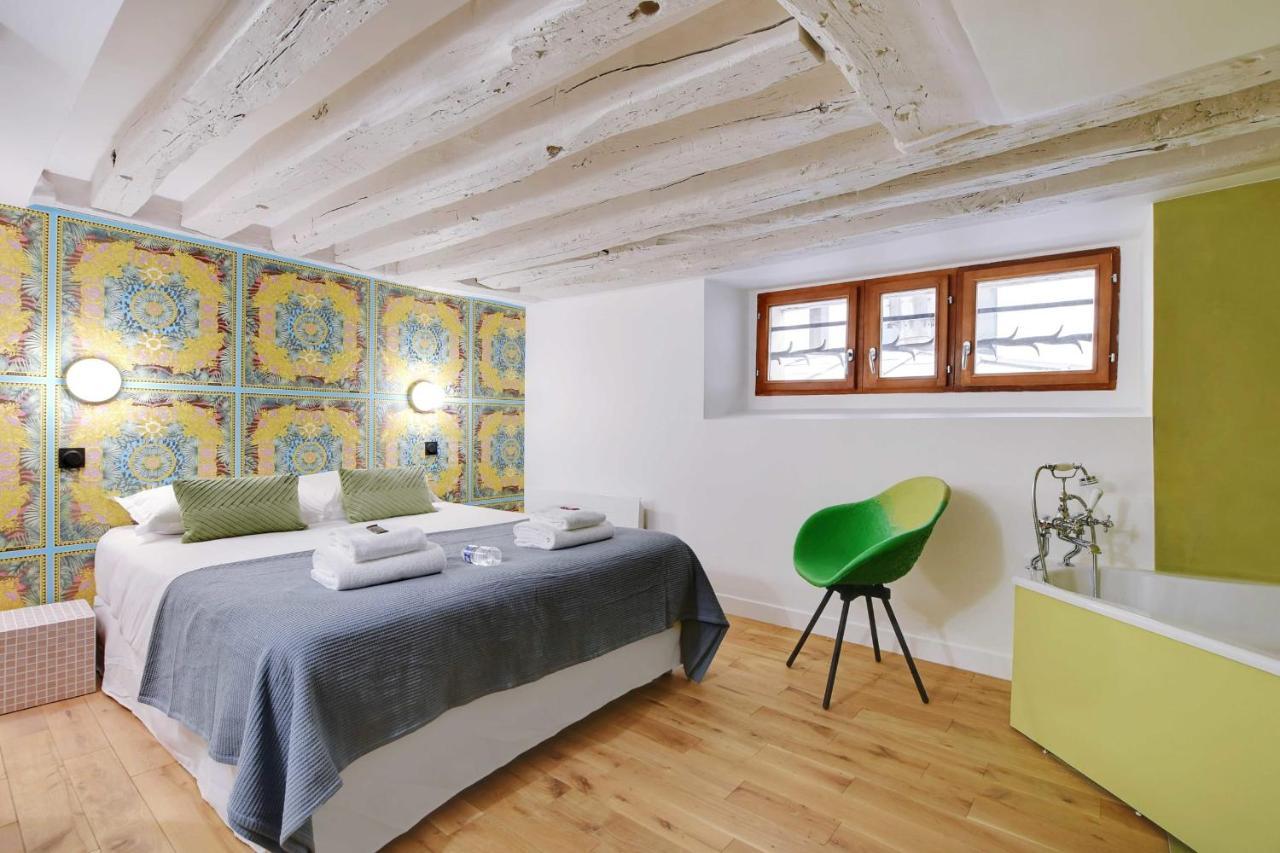 Joyful Apartment - 2Br-6P - Louvre-Rivoli ปารีส ภายนอก รูปภาพ