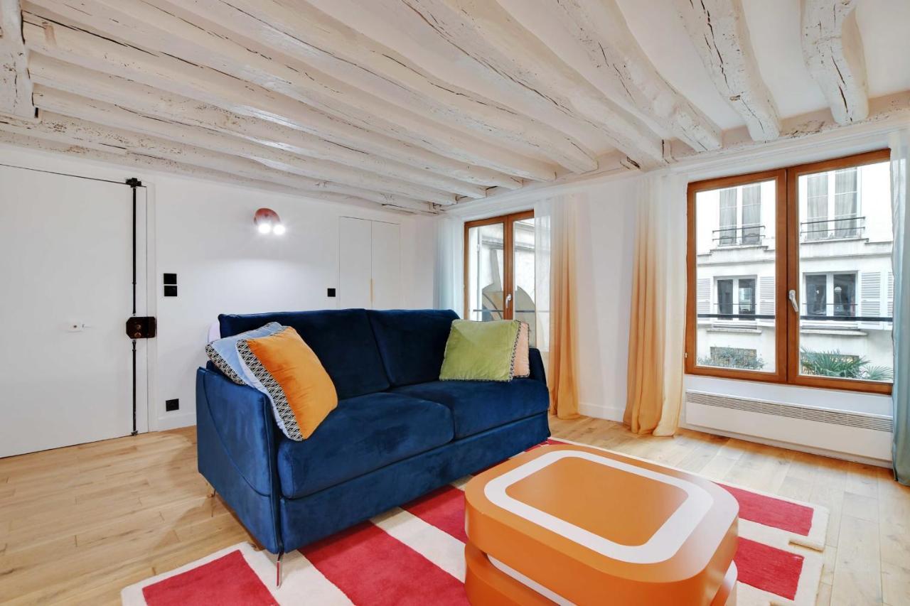 Joyful Apartment - 2Br-6P - Louvre-Rivoli ปารีส ภายนอก รูปภาพ