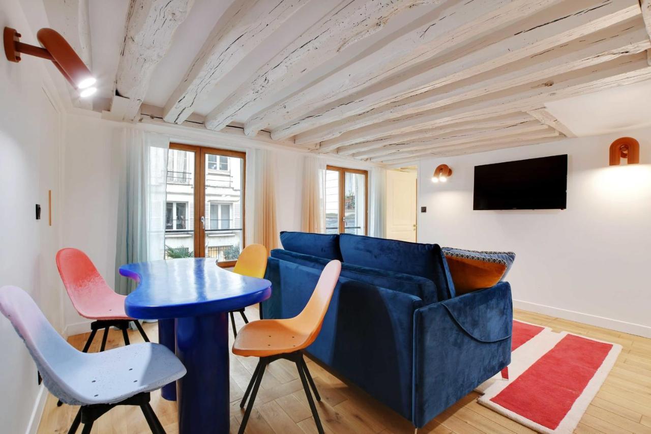Joyful Apartment - 2Br-6P - Louvre-Rivoli ปารีส ภายนอก รูปภาพ