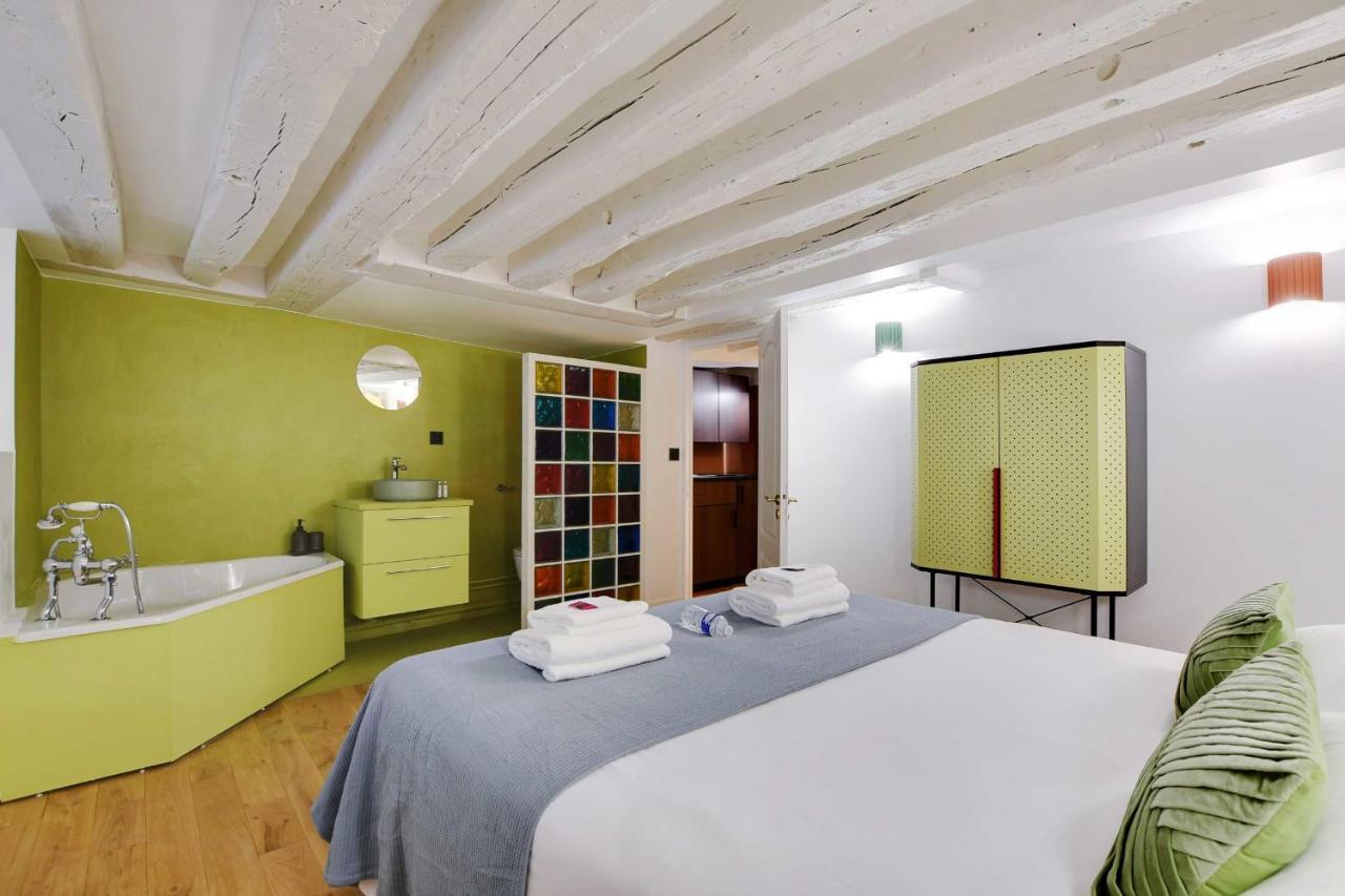 Joyful Apartment - 2Br-6P - Louvre-Rivoli ปารีส ภายนอก รูปภาพ