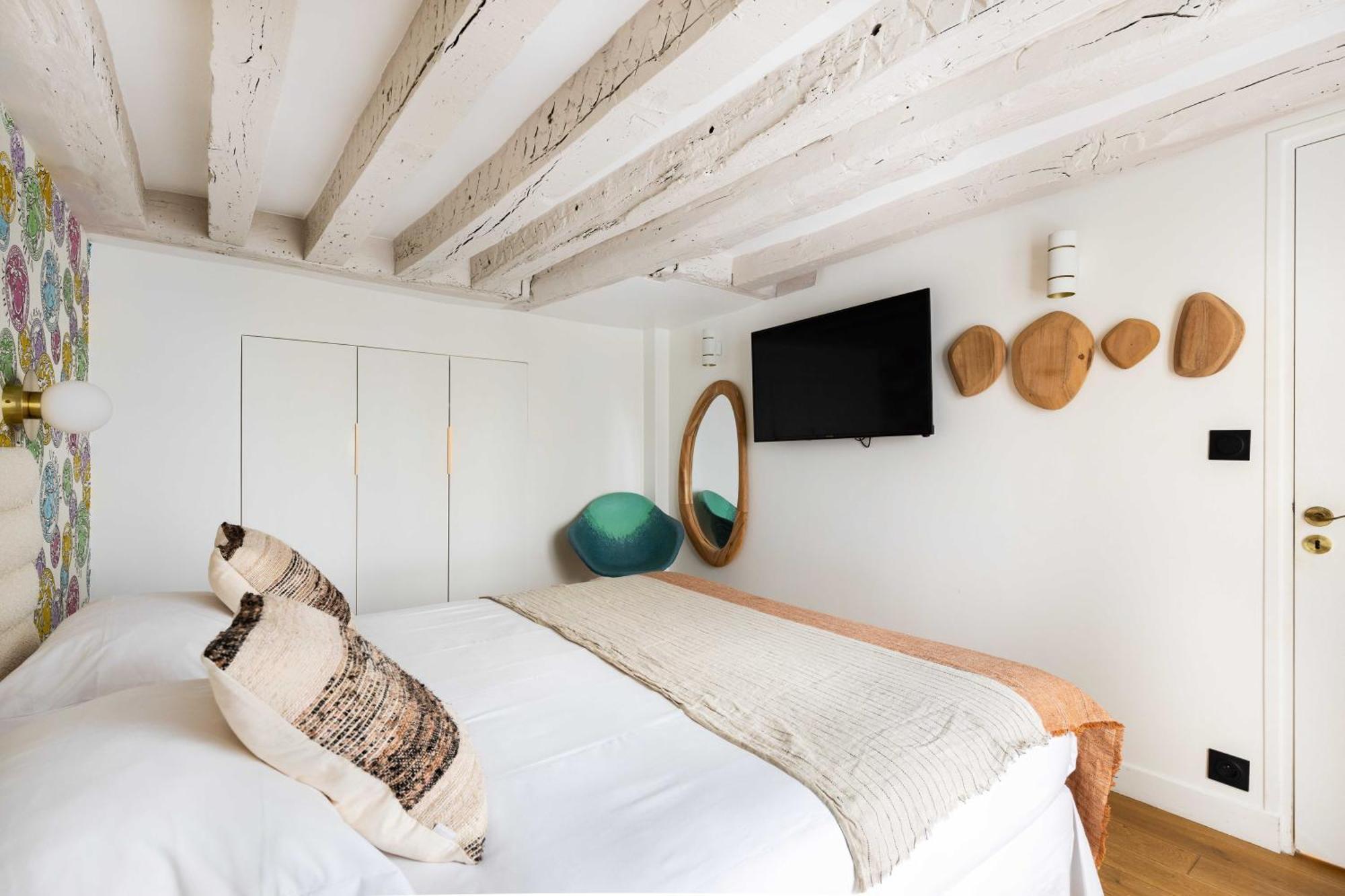 Joyful Apartment - 2Br-6P - Louvre-Rivoli ปารีส ภายนอก รูปภาพ