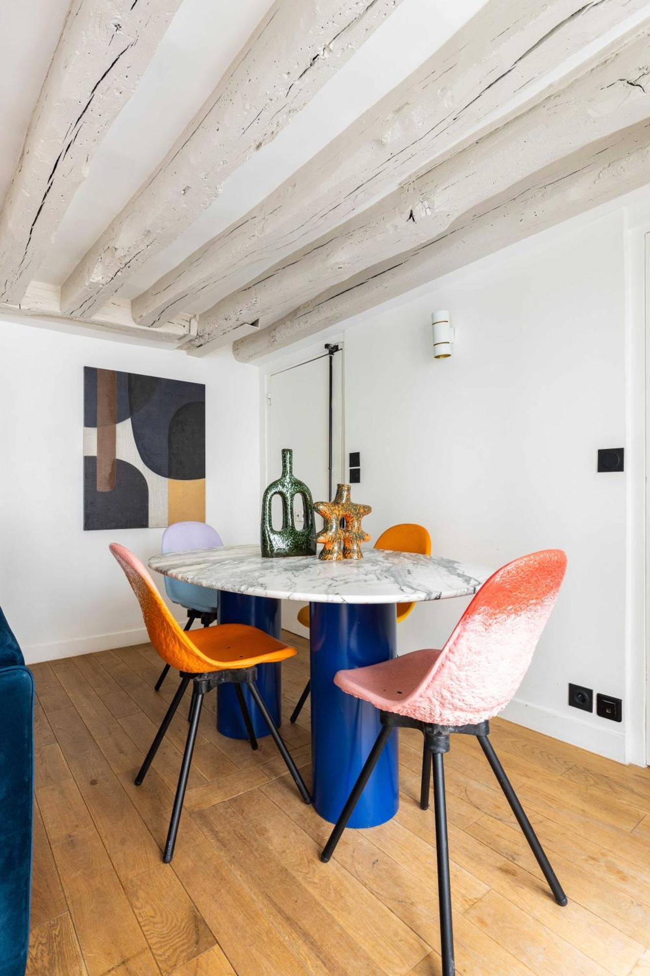 Joyful Apartment - 2Br-6P - Louvre-Rivoli ปารีส ภายนอก รูปภาพ